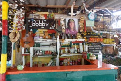 Den lilla reggae-baren i Moken-byn, Koh Phayam.