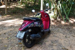 Min hyrda motorcykel, Koh Phayam.