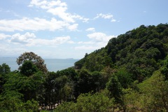 Utsikten över Aow Ko-Kyu, Koh Phayam.