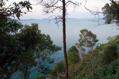 Utsikten från The Cliff Hostel, Koh Rong Sanloem.
