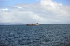 Fartyg utanför Legazpi City.