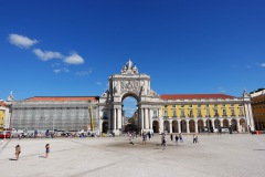 Arco Triunfal da Rua Augusta, Lissabon.