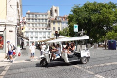 Gatuscen, Alfama, Lissabon.