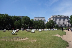 Solstolar för uthyrning, Green Park.