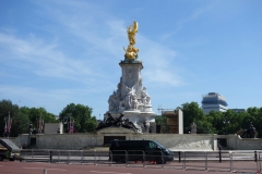 Victoria Memorial framför Buckingham Palace.