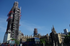 Big Ben under renovering, Westminster.