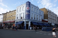 Arkitekturen längs Portobello Road.