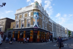 Arkitekturen längs Portobello Road.