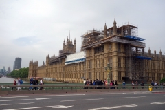 Palace of Westminster under renovering, Westminster.