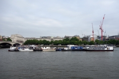 Themsen och Waterloo Bridge.