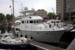 St Katharine Docks Marina, Wapping.