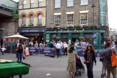 The Market Porter pub, vid Borough Market, South Bank.