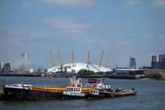 O2-arenan sedd från Greenwich.