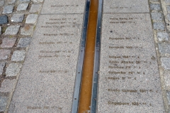 Nollmeridianen, Meridian Courtyard, Royal Observatory, Greenwich Park.