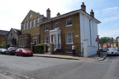 Bostadshus i Brixton.