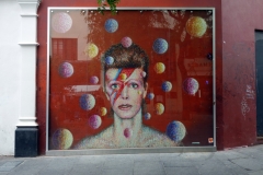 David Bowie Memorial, Brixton.