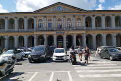 Tågstationen i Lucca.