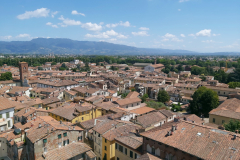Utsikten från Torre Guinigi, Lucca.