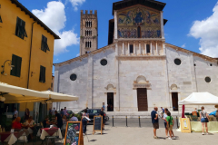Basilica di San Frediano, den vackraste kyrkan av dom alla i Lucca.