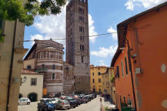 Basilica di San Frediano, den vackraste kyrkan av dom alla i Lucca.