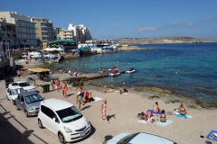 Buġibba Perched Beach.