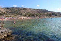 Għajn Tuffieħa Bay Beach.