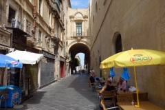 Arkitekturen i centrala Valletta.