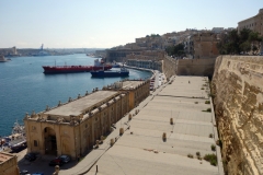Grand Harbour från Lower Barrakka Gardens, Valletta.
