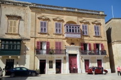 Arkitekturen vi St. Paul's Square, Mdina.