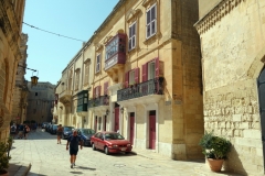 Arkitekturen vi St. Paul's Square, Mdina.