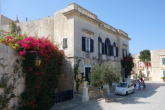 Byggnad vid Bastion Square, Mdina.