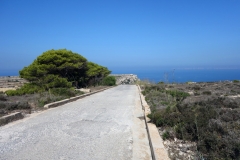 Vandringen till Fomm ir-Riħ Bay.