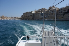 På färjan från Vittoriosa till Valletta.