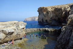 Blue Hole, Dwejra, Gozo.