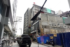 Red Planet Hotel till höger i bild, Makati, Manila. Här bodde jag förra gången jag var i Manila, år 2018.