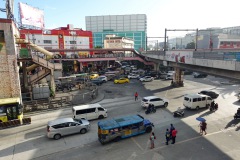 LRT-station EDSA, Manila.