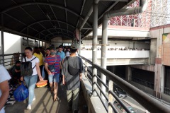LRT-station EDSA, Manila.