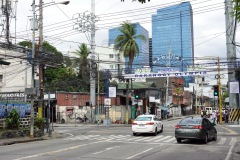 Korsningen South Avenue-Kalayaan Avenue, Makati, Manila.
