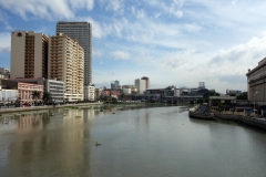 Pasig river, Manila.