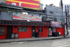 Nattklubbar längs Padre Burgos, Makati, Manila.