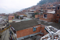 Utsikten mellan station Acevedo och station Arví, Medellín.