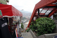 De berömda rulltrapporna, Comuna 13, Medellín.