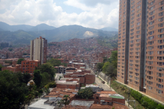 Utsikten från station San Javier, Medellín.