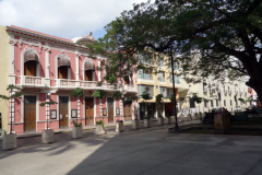 Kolonial arkitektur i centrala Mérida.
