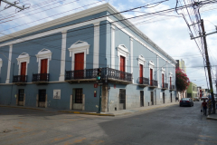 Kolonial arkitektur i kvarteret jag bor, Mérida.