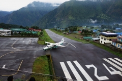 Tenzing-Hillary airport, Lukla.