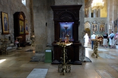 Interiören i Svetitskhoveli Cathedral, Mtskheta.