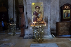 Interiören i Svetitskhoveli Cathedral, Mtskheta.