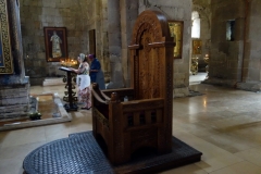 Interiören i Svetitskhoveli Cathedral, Mtskheta.