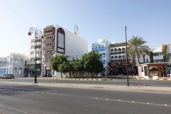 Arkitekturen längs cornichen, Mutrah.